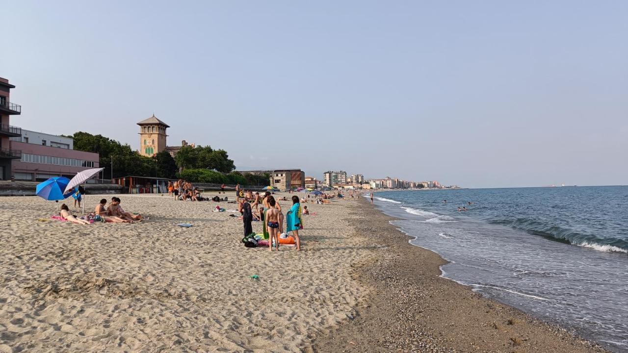 Karina, To The Beach With Terrace And Private Parking 사보나 외부 사진